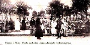 1697- Ain-Temouchent - Place2 de la Mairie - Le Marche aux herbes